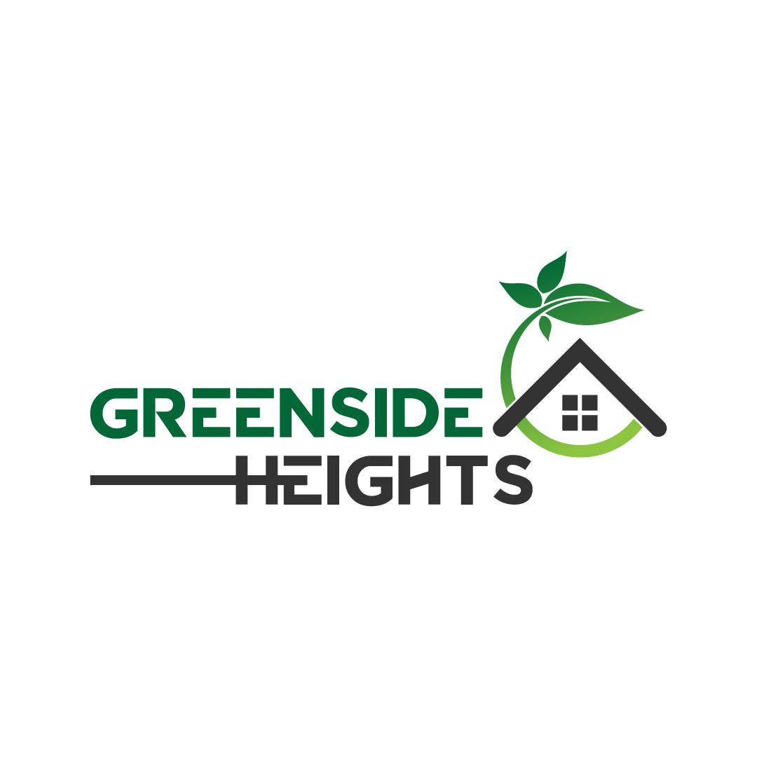 Greenside Heights logo representing eco-friendly living and sustainable real estate development.